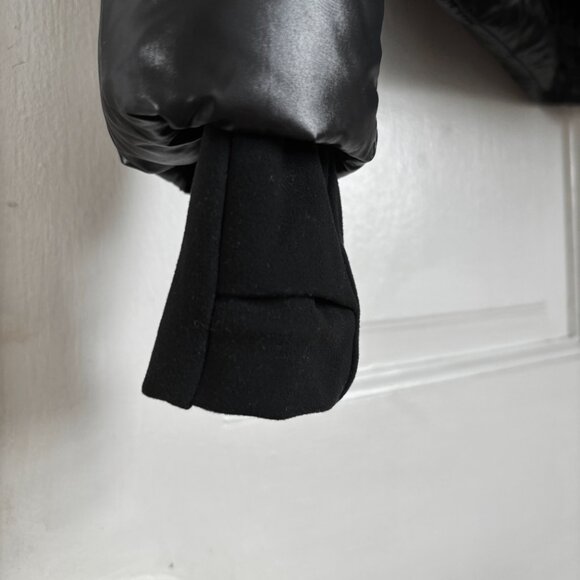 Aritzia SuperSnug Super Puff Black Puffer Coat Winter Down Jacket Hi Gloss 3XS - Picture 9 of 11